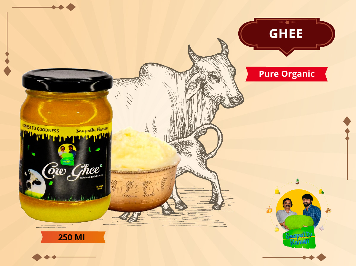 Organic Pure Cow Ghee